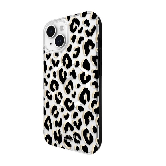 Kate Spade New York Apple iPhone13 / iPhone14 Protective Case MagSafe City Kitty - Picture 1 of 6